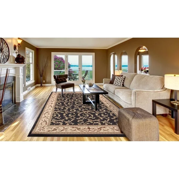 Concord Global 6&7x22 x 9&3x22 Brown Jewel Veronica Area Rug