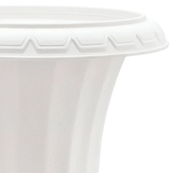 Arcadia Garden Products PL50WT-2 Deluxe Plastic Urn White Pack of 2 10x22 X17