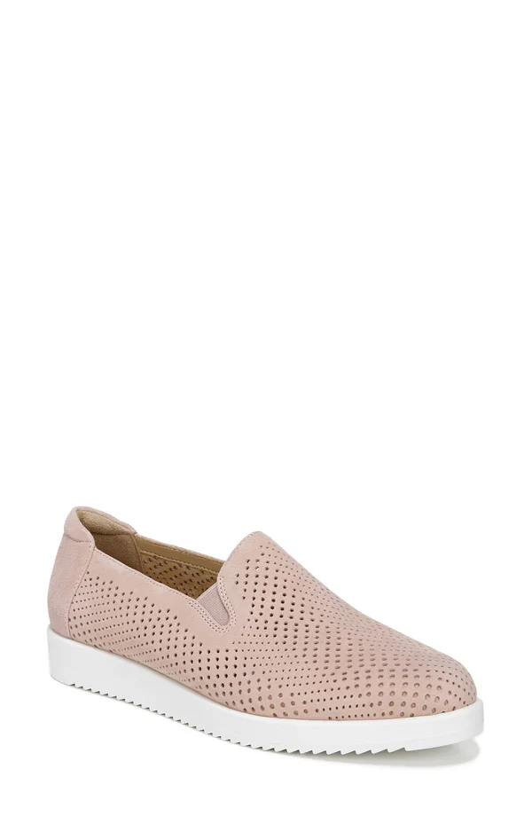 Naturalizer Women's Bonnie Slip-On - Size: 8.5, Rose Suede