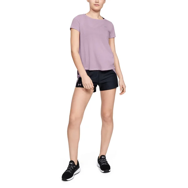 Under Armour Women's Whisperlight Short Sleeve Shirt - Pink, Xs