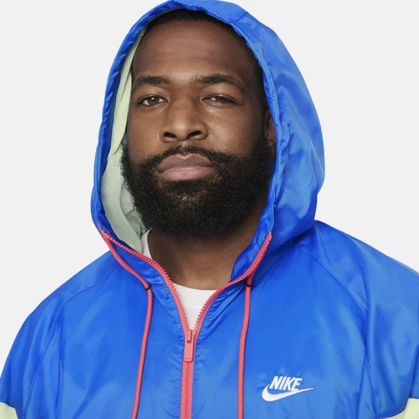 Nike Sportswear Windrunner Men's Hooded Jacket in Black, Size: Large, DA0001-013
