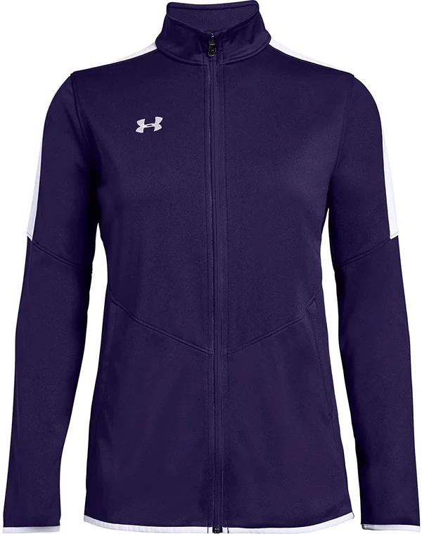 Under Armour Women's Rival Knit Jacket - Purple - XL