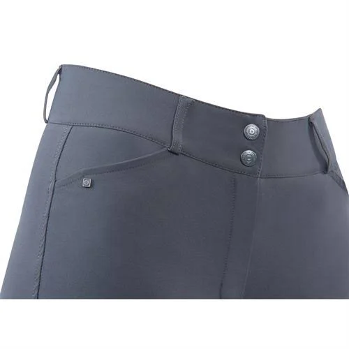 Dublin Pro Form Gel Knee Patch Breeches - 30, Charcoal