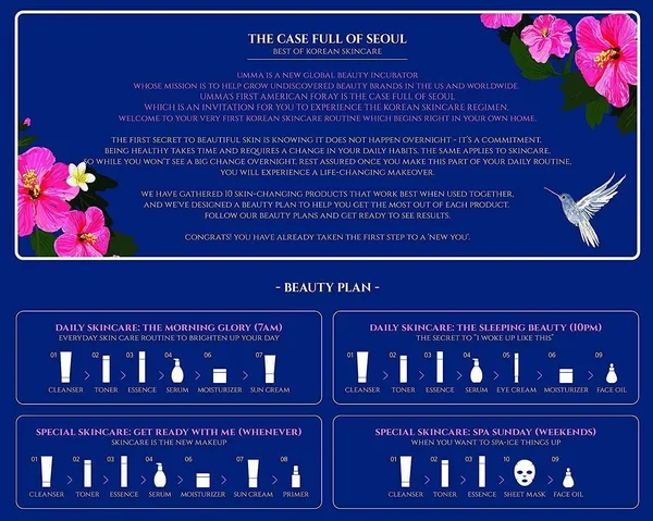 The Case Full of Seoul - Best of Korean Skincare, 11-Piece Set