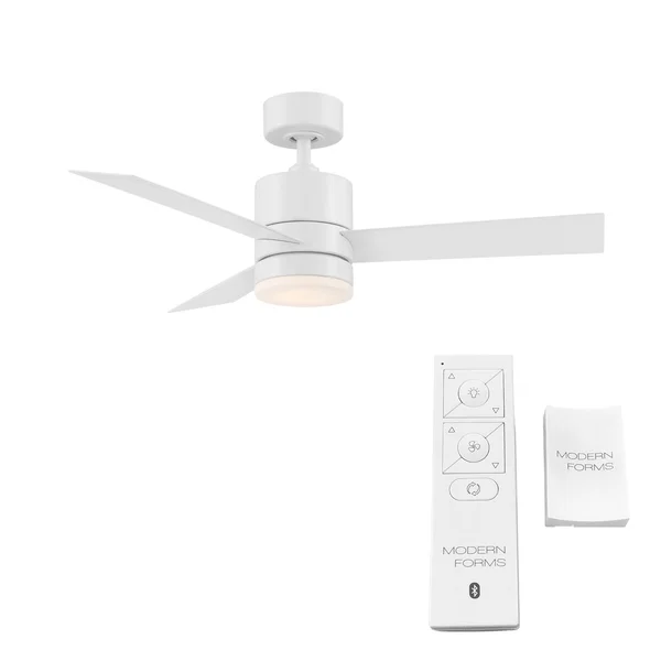 Modern Forms-FR-W1803-44L-35-MB-Axis - 44 inch 3 Blade Ceiling Fan