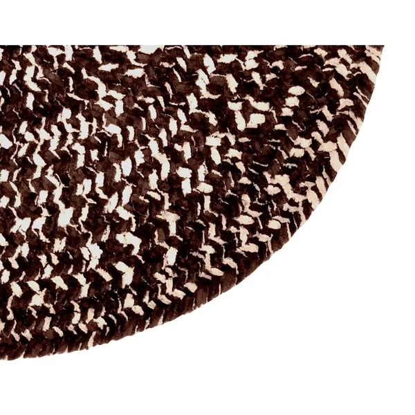 Better Trends Chenille Tweed 30x22 x 50x22 Reversible Rug - Navy/Smoke Blue