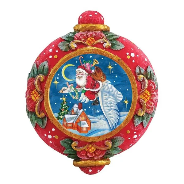 G Debrekht Christmas Goose Ornament