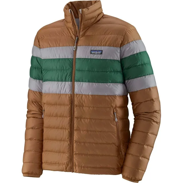 Patagonia Down Sweater Jacket - Men's Beech Brown, L