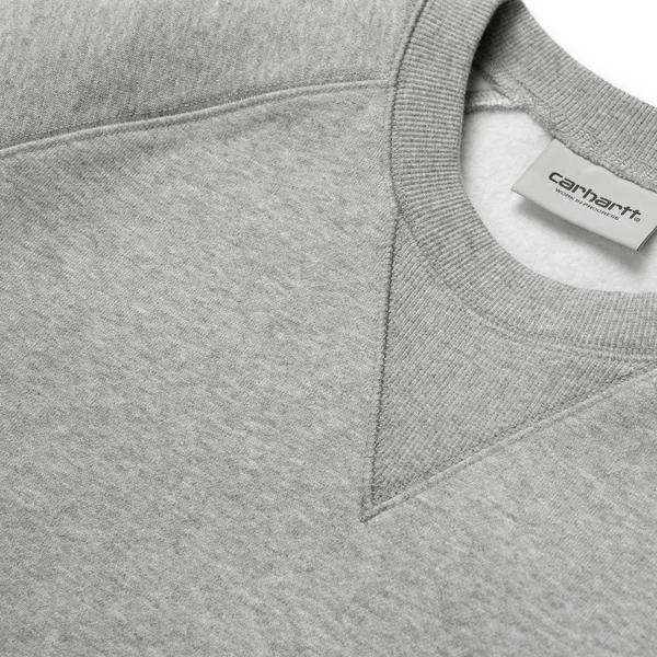 Carhartt WIP Chase Sweatshirt - Grey Heather