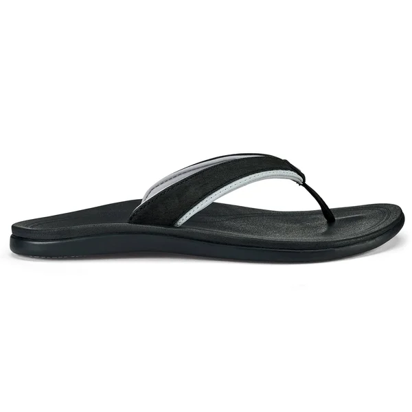 Olukai Punua Women's Beach Sandals Cloud Blue - Black - 10