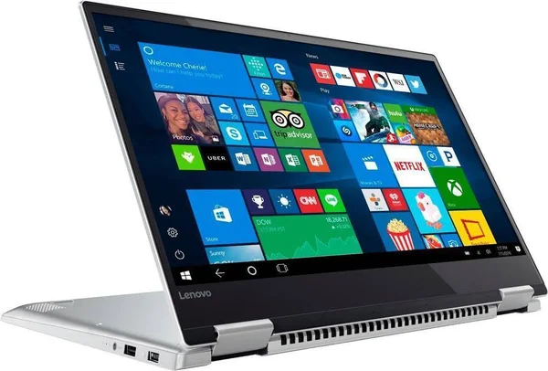 Lenovo Yoga 720-15IKB 80X7 15.6″ Convertible Notebook - Core i7 7700HQ 2.8 GHz - 8 GB RAM - 256 GB SSD - Platinum Silver