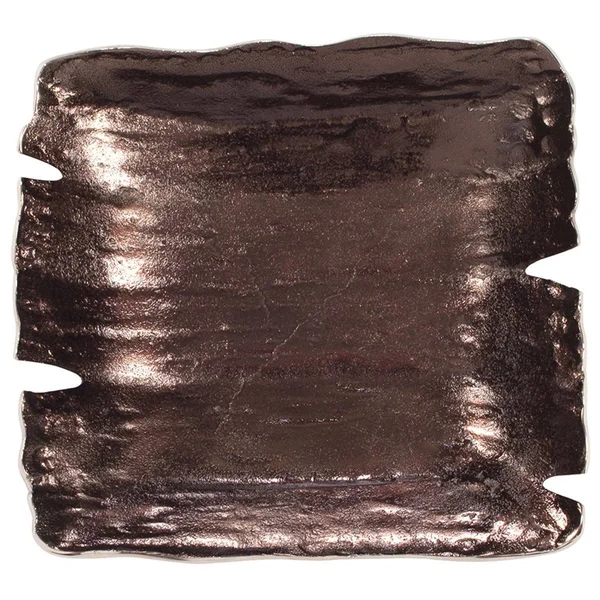 Howard Elliott Square Smoky Bronze Aluminum Bowl - Small - 51314