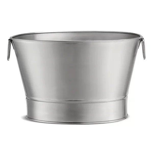 Tablecraft 11 gal. Stainless Steel Beverage Tub, 20x22Dia. x 12 1/4x22H