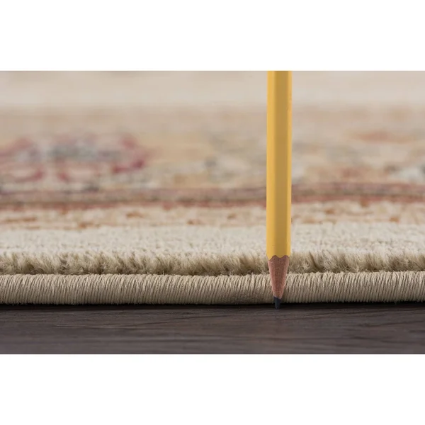Tayse Rugs Sensation Ivory u0026amp; Beige Area Rug