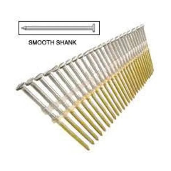 Senco Kd27apbsn 3 inch 20 Angled Strip Full Round Head Smooth Shank Plastic Collated Bright Basic Nails 4000 Count