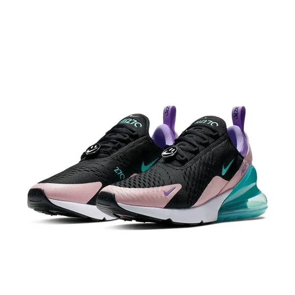 Nike Air Max 270 Black/Hyper JADE-BLEACHED Coral