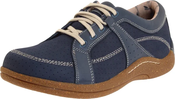 Drew Women's Geneva - Size: 11, Blue Denim Leather/Nubuck