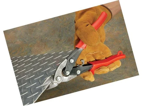 Wiss M5R Metalmaster Bulldog 7/8-Inch Cut Capacity 9-3/4-Inch Serrated Snip