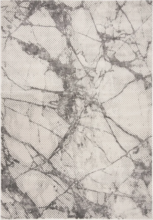Safavieh Lurex 187, Ivory, Grey, 8& x 10&