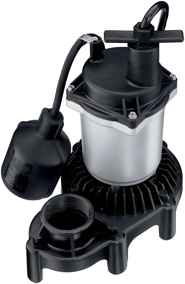 Flotec Fpzs33t - 1/3 HP Thermoplastic Submersible Sump Pump