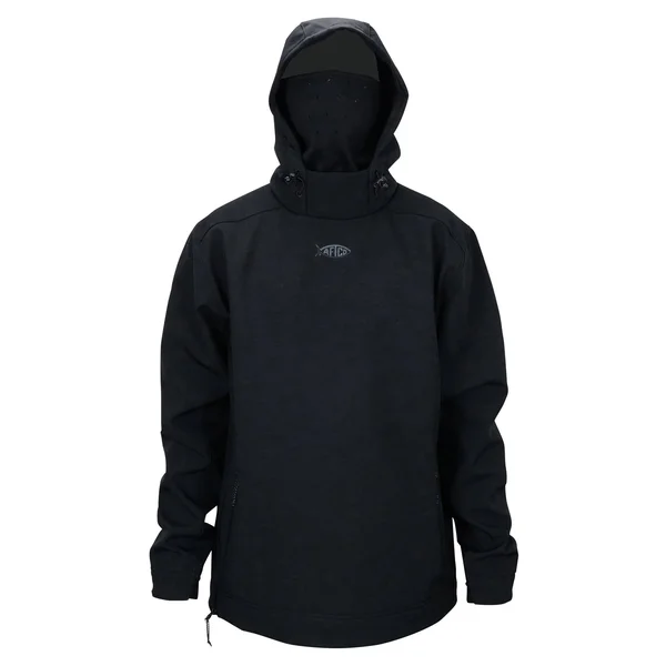 AFTCO Reaper Windproof 3L Softshell Jacket - Black - XL