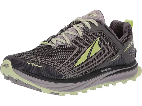 Altra Women's Timp 1.5 Trail Running Shoe - Gray/Lime, 6