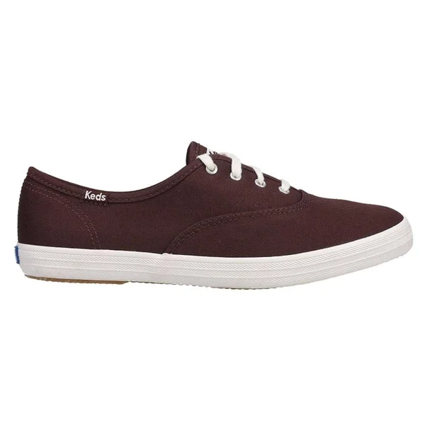 Keds Champion Washable Feat. Organic Canvas Burgundy, Size 8W Women's Shoes
