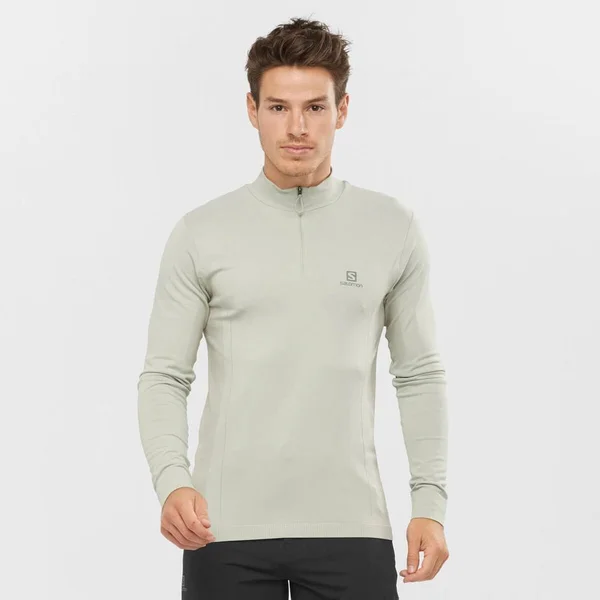 Salomon Explore Seamless Half Zip Long Sleeve T-Shirt XL
