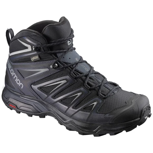 Salomon Men's x Ultra 3 Mid GTX Hiking Boots Black 9 Wide