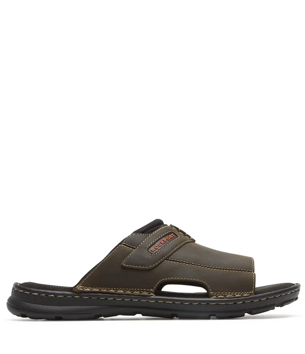 Rockport Men's Darwyn 2 Slide - Size: 7 W, Brown