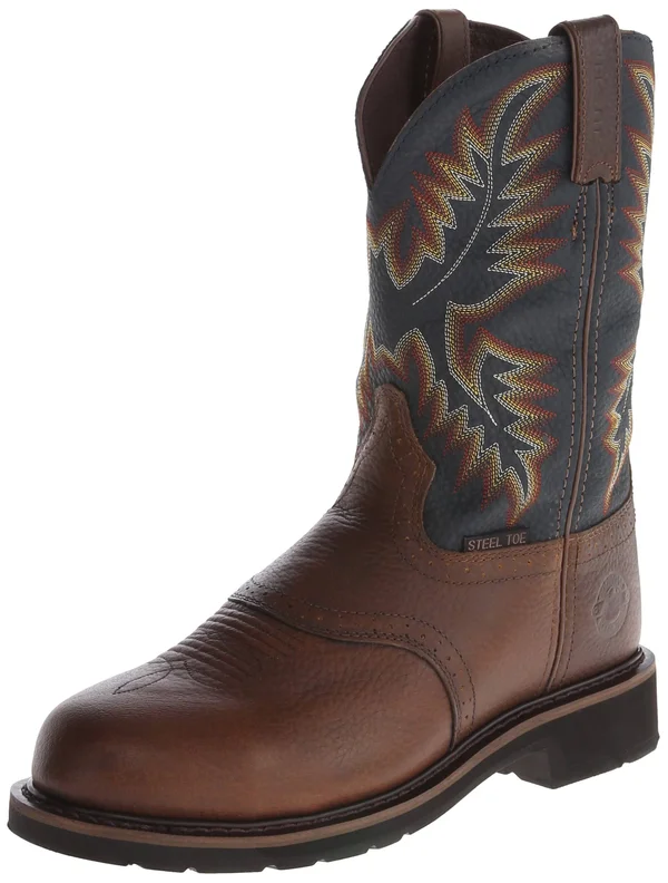 Justin Stampede Work Boots - Steel Toe