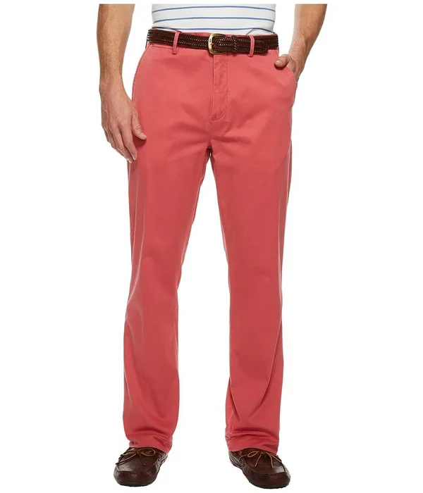 Ralph Lauren Mens Stretch Casual Chino Pants, Red, 42W x 30L