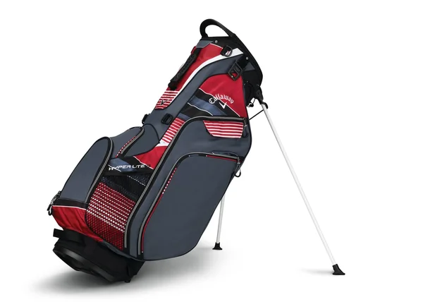 Callaway Hyper Lite 5 2018 Stand Bag - Titanium/Red/Black