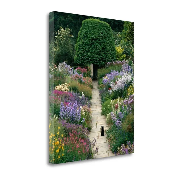The Garden Cat by Greg Gawlowski Fine Art Giclee Print on Gallery W