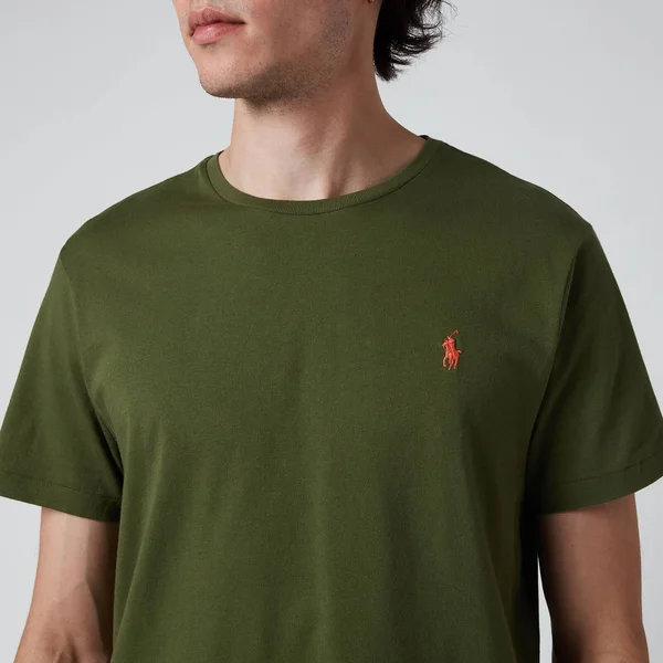 Polo Ralph Lauren Slim Fit Cotton Crewneck T-Shirt, Green