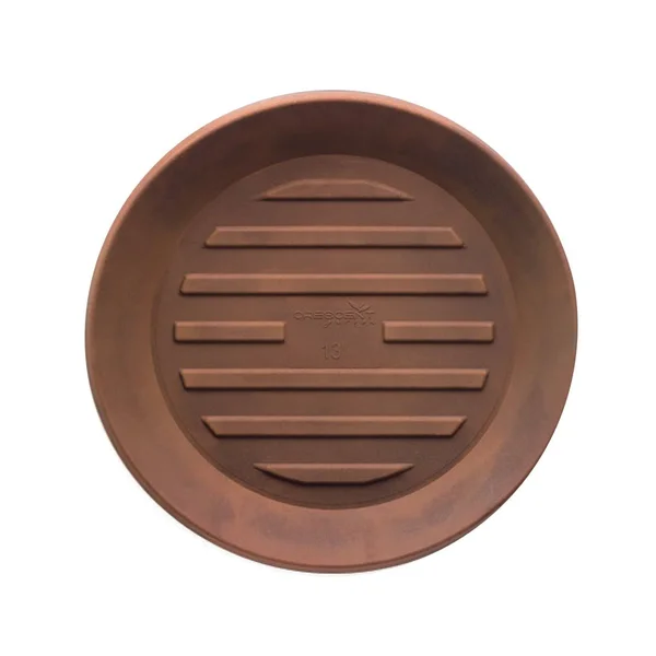 Crescent Garden Universal Round Saucer - Rust, 15x22