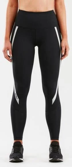 2XU Women's Hi-Rise Compression Tights Black - Silver S