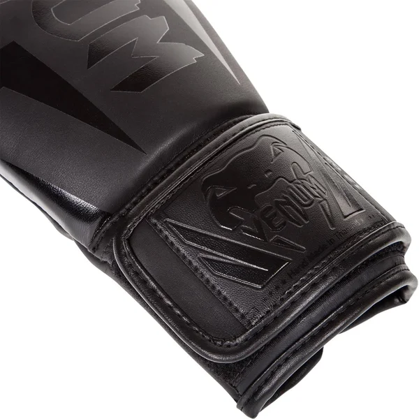 Venum Elite Boxing Gloves, Black