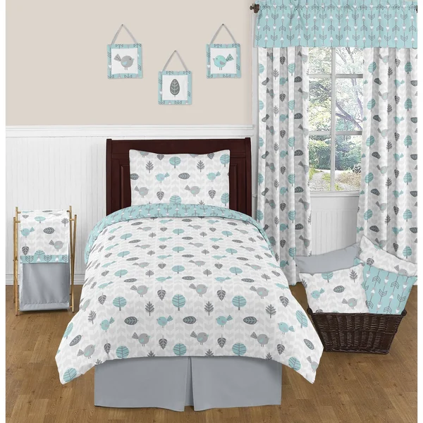 Sweet Jojo Designs Earth and Sky Twin 4-Piece Comforter Set