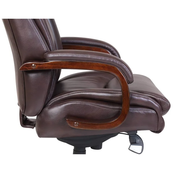 La-Z-Boy Edmonton Big and Tall Executive Office Chair, Coffee Brown