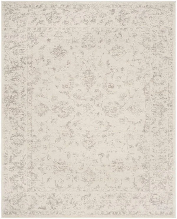 Safavieh CNG621C Carnegie Cream, Light Grey Area Rug - 9& x 12&