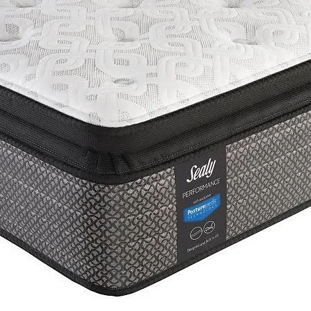 Sealy Response Performance Plush Pillowtop Attendance Mattress, White