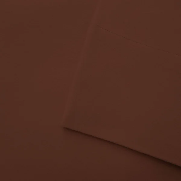 Micro Flannel Chocolate Full Sheet Set
