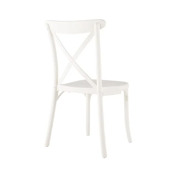 Stackable x Dining Chair, Set of 2 - Coral