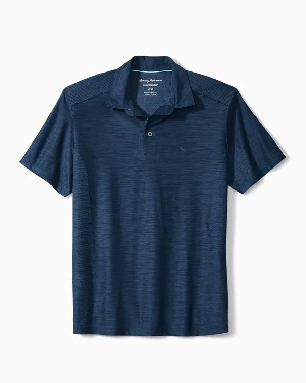 Tommy Bahama Men's Big & Tall Palm Coast IslandZone Polo - Ocean Deep - Size 5XLB