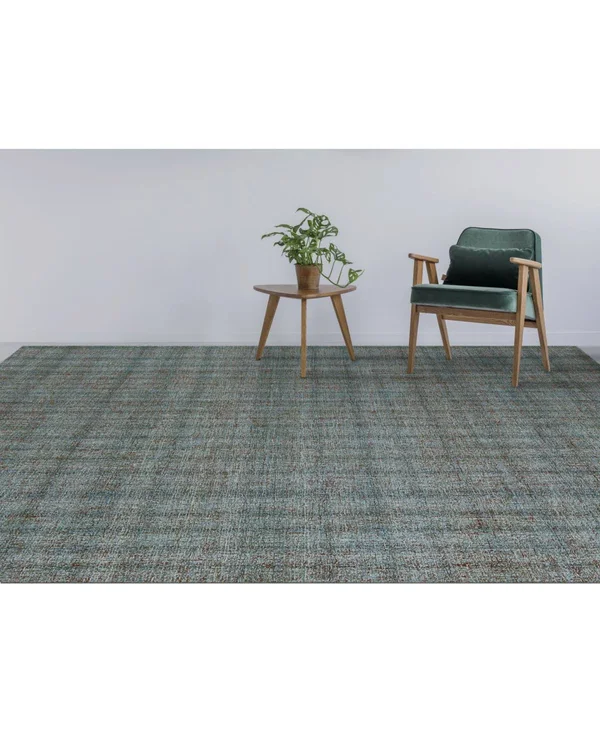 Amer Rugs Laurel Blue Hand-Tufted Area Rug 7&6x22x9&6x22