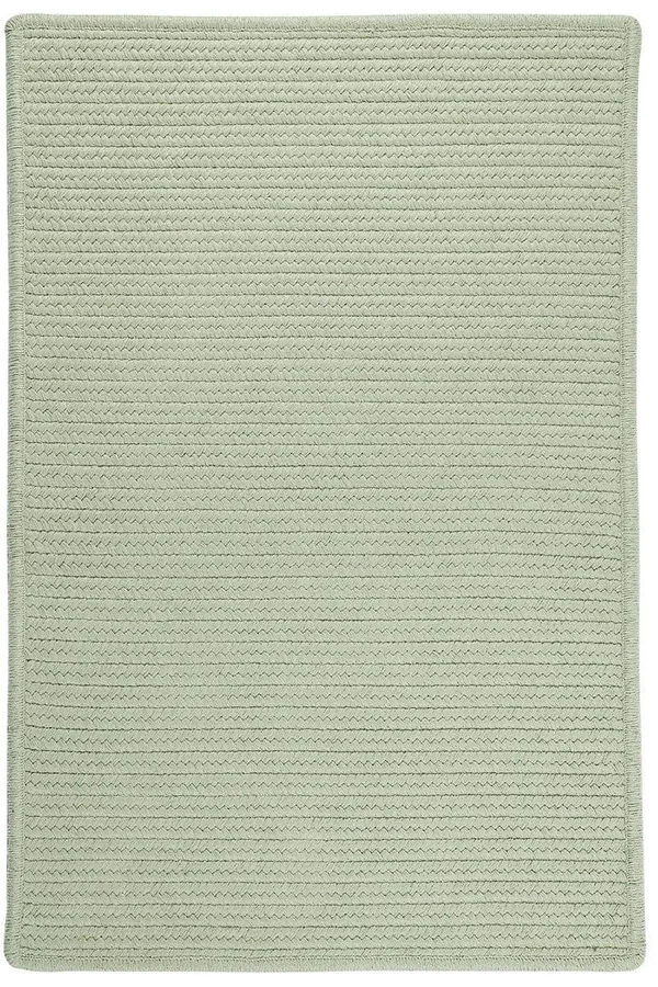 Colonial Mills Sunbrella Solid Sea 2'x9' Rectangular Rug