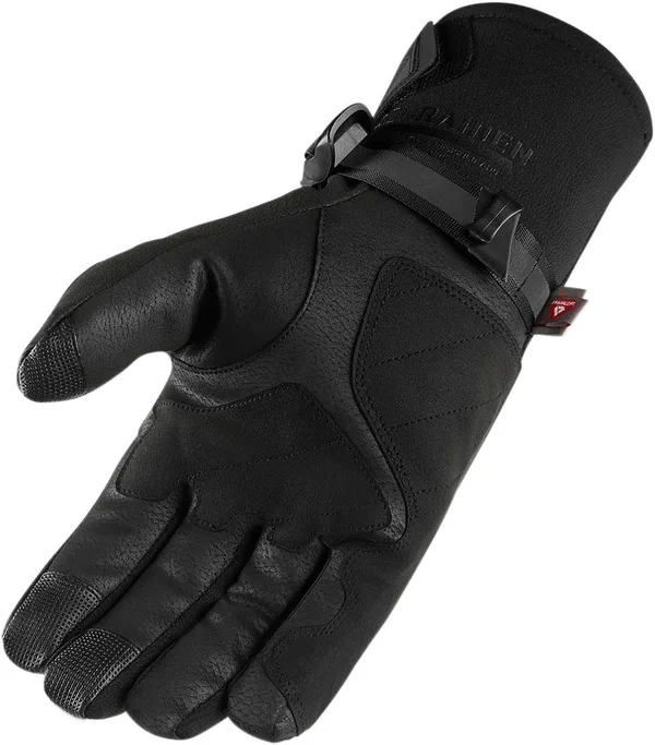 Icon Black Raiden Gloves