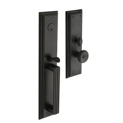 Baldwin 6542.ENTR Tremont Single Cylinder Mortise Handleset Trim Set Satin Chrome