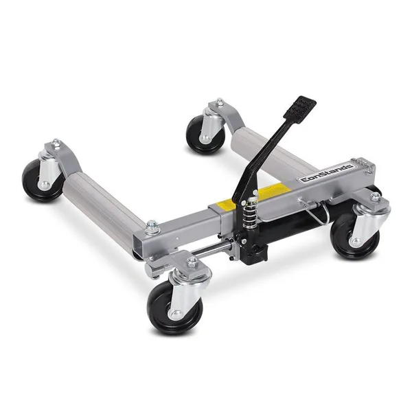 Motorcycle Dolly Mover ConStands Heavy Duty Silver